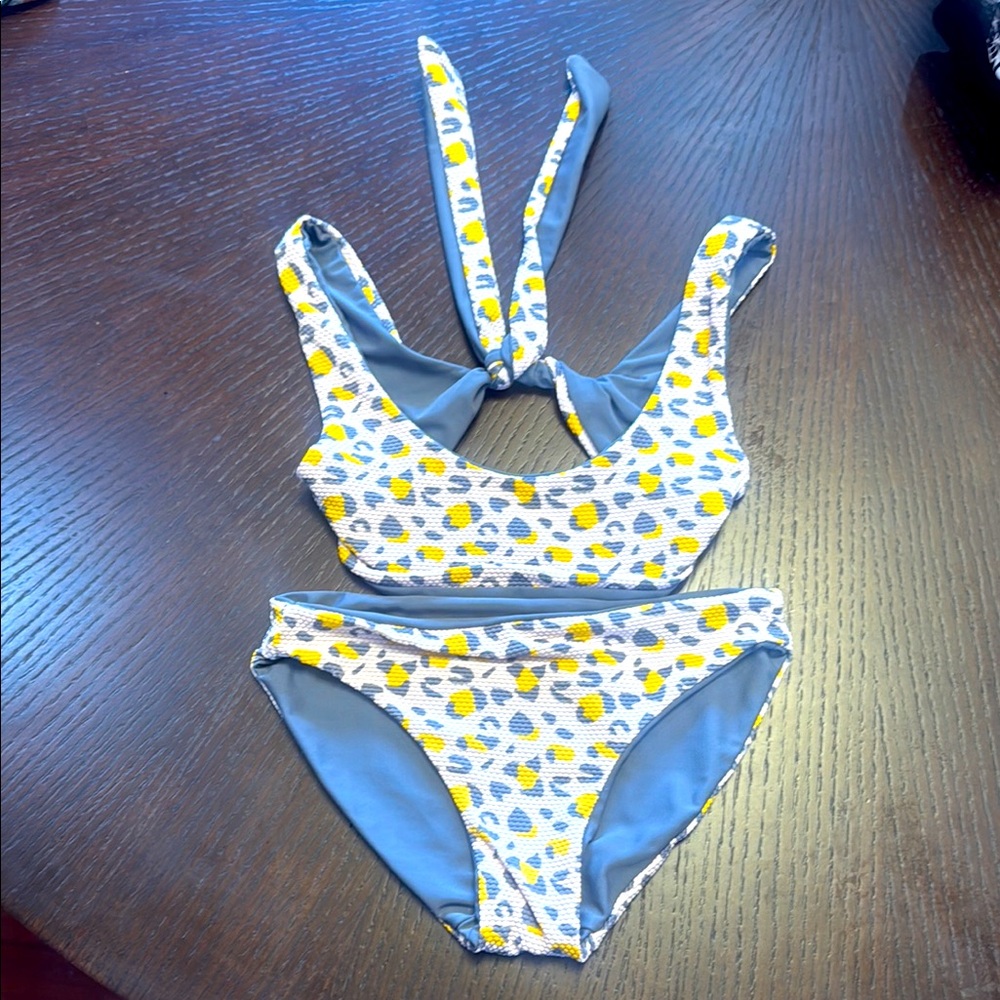 Kids Swimwear Set - Blue and Yellow